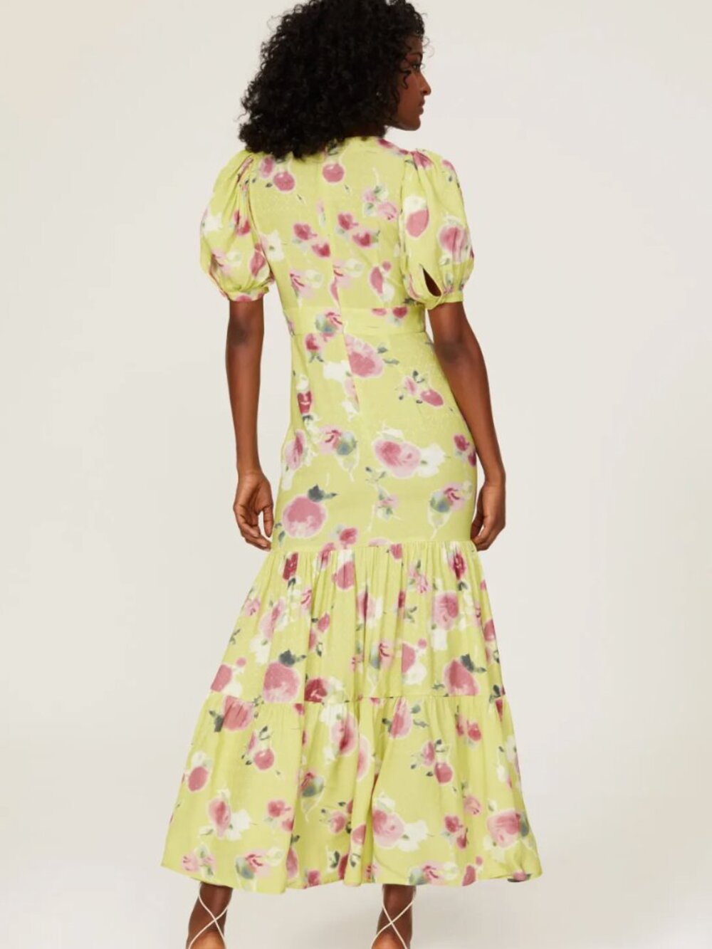 ROTATE Birger Christensen Thora Floral Maxi Dress - Picture 2 of 9